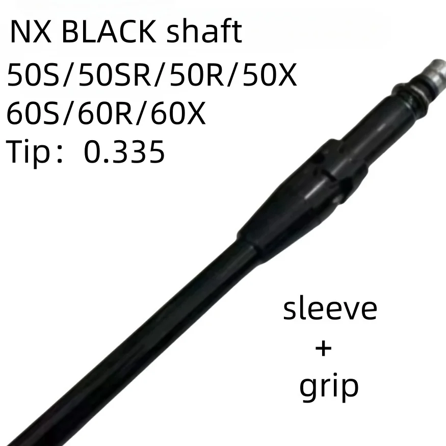 Golf club shaft NX GREEN/black 40/50/60 S/SR/R graphite shaft screwdriver and wooden shaft free assembly sleeve and grip