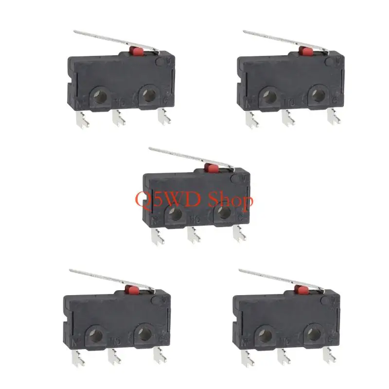 q5wd-Контактная-кнопка-микропереключателя-блок-управления-серии-kw11-kw12-с-номиналом-5-А-125-В-250-В-черный-корпус