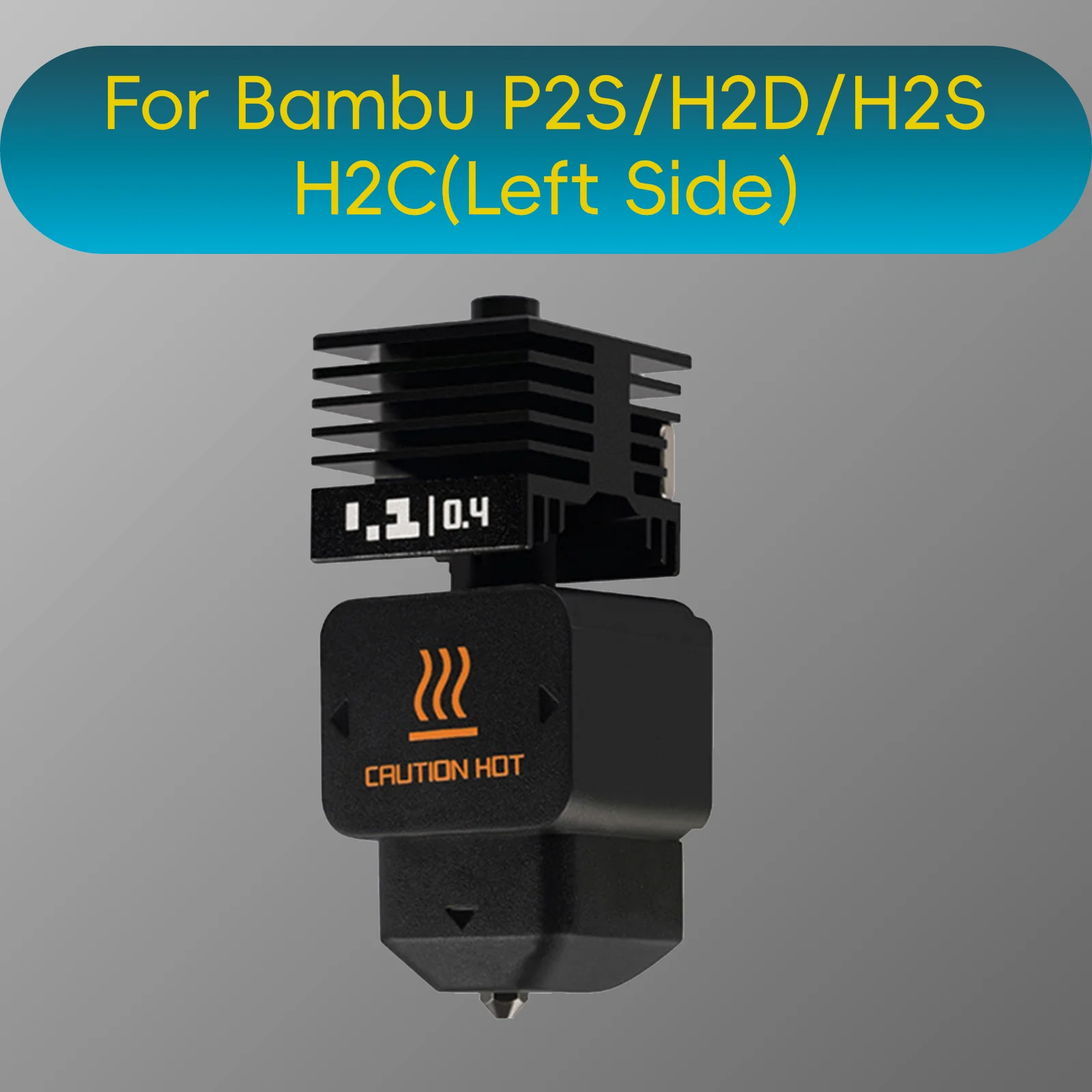 

Комплект хотэндов для Bambu Lab P2S/H2D/H2S/H2C, 0.2/0.4/0.6/0.8 мм, высококачественный, для быстрой печати, улучшенный, с быстрой заменой, сборка сопла P2S