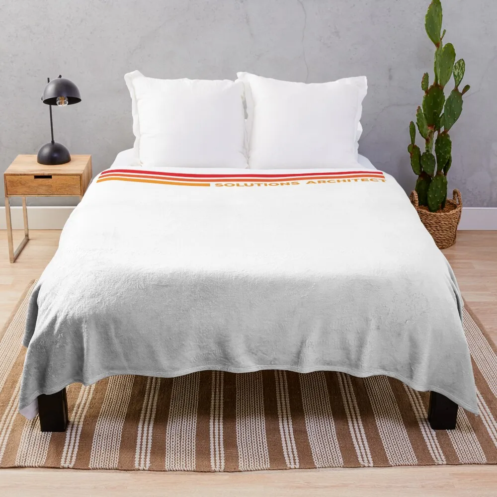 

Solutions Architect video tapes edition Throw Blanket valentine gift ideas Luxury Thicken Blankets