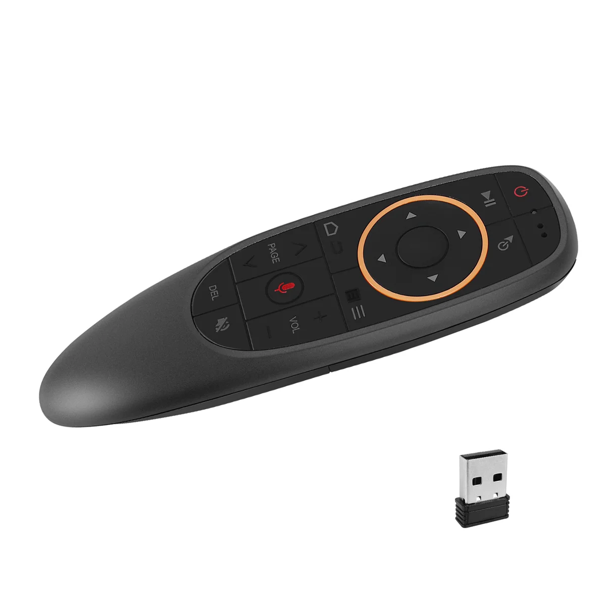 SYJZ G10S Air Mouse Voice Remote Control 2.4G USB Receiver dla Android TV BOX PC Gyro Sensing Mini Wireless Smart Remote
