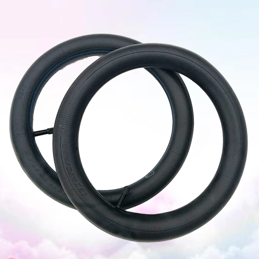 

2pcs Durable Stroller Inner Tube Sturdy Kids Bike Inner Tube Removable Bike Accessories For Children Repair Tools Long Lasting