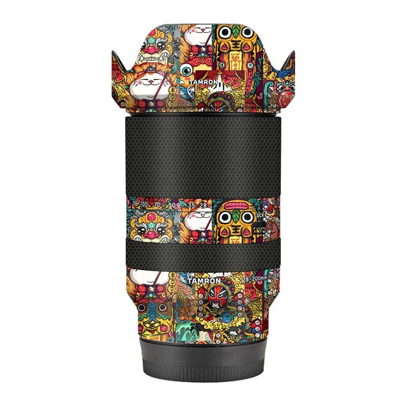 Für Tamron 28-200mm 1: 2,8-5,6 di iii rxd 28-200f 2,8-5,6 Kamera objektiv Haut verpackungs folie Schutz folie Anti-Kratz-Aufkleber