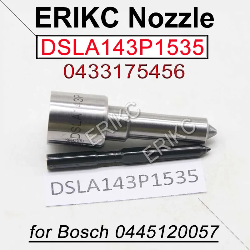 DSLA143P1535 0433175456 Fuel Injector Nozzle Tip DSLA 143P1535 Atomizer for CASE IVECO NEW HOLLAND 0445120057 2854608 504091505