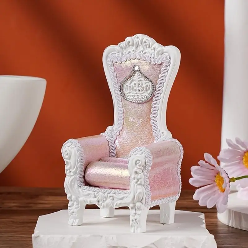 

Элегантная универсальная подставка для дивана из смолы для организации коллекционных ювелирных изделий, полка, кольца, серьги,