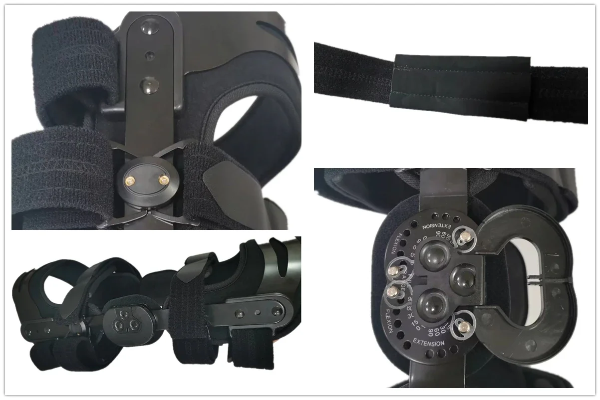 Dual OA Knee Braces Double Upright Hinges For Medial And Lateral