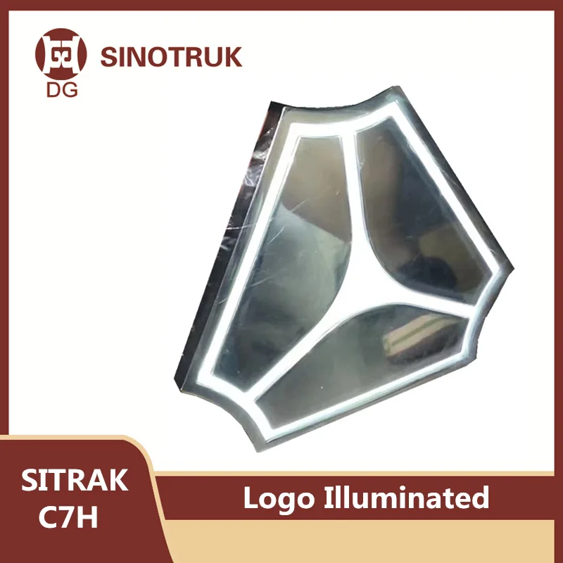 

Truck Logo Illuminated Emblem For SINOTRUK SITRAK C7H Cab Front Modification LED Logo