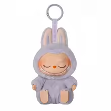 New Hot Anime Figure Labubu Have A Seat Series Pendant Flocking Doll Model Toy Kawaii Monster Replica Keychain Toy Birthday Gift - AliExpress 26