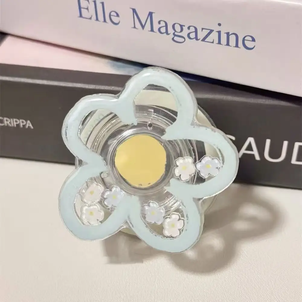 

Japanese and Korean Cute Fun Shake Flower Magnetic Phone Holder Stand GripTok Support For iPhone Magsafe Accessories Smart Tok