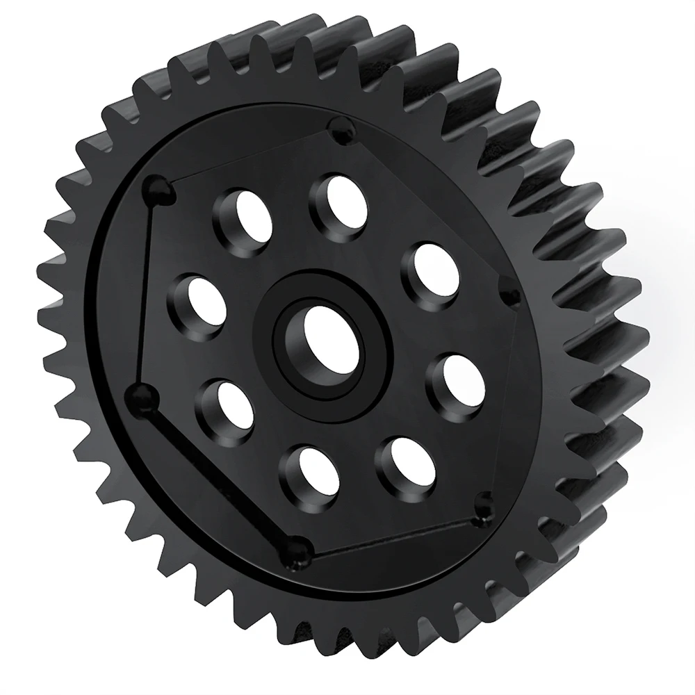 YEAHRUN 40CR Steel Transmission Gear 0.8M 39T 45T Gearbox Gears for 1/10 TRX4 TRX6 All Series RC Model Car Parts