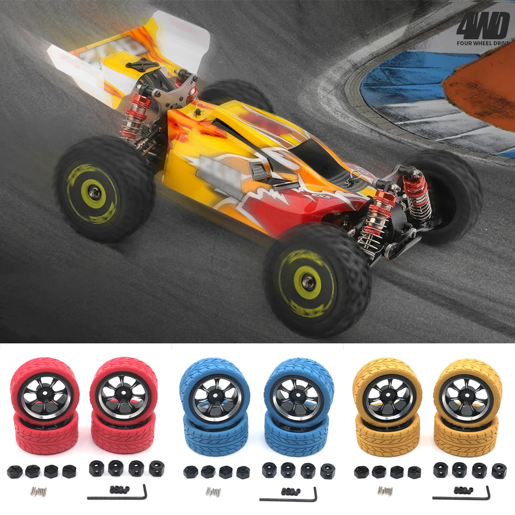 

Remote Control Model Crawler Car Wheel Upgrade Wheels Rim Accessory Blue