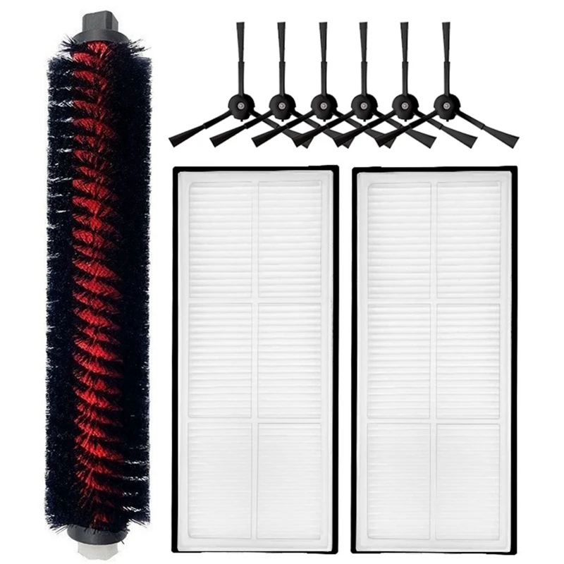 Escova de limpeza Rolling Hepa Escova Lateral do Filtro, Escova Lateral, Acessórios para Roborock S8 + S8 Pro, G20