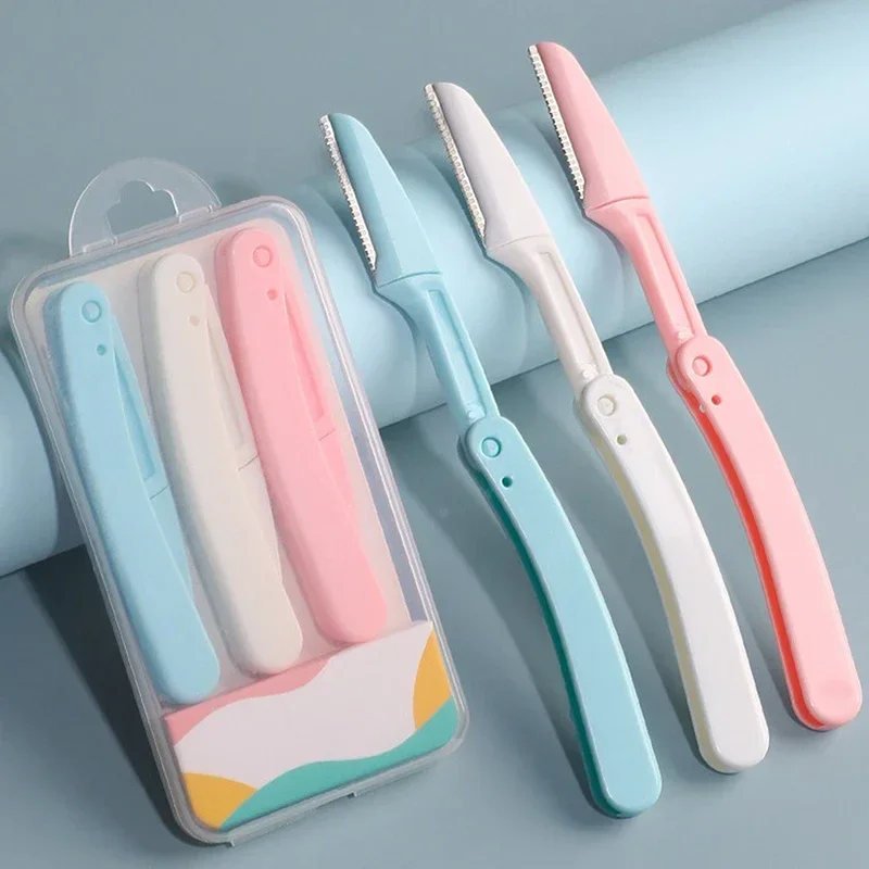 Facial Shaver Eyebrow Trimmer Women's Eyebrow Knife Facial Shaver Hair Removal Device