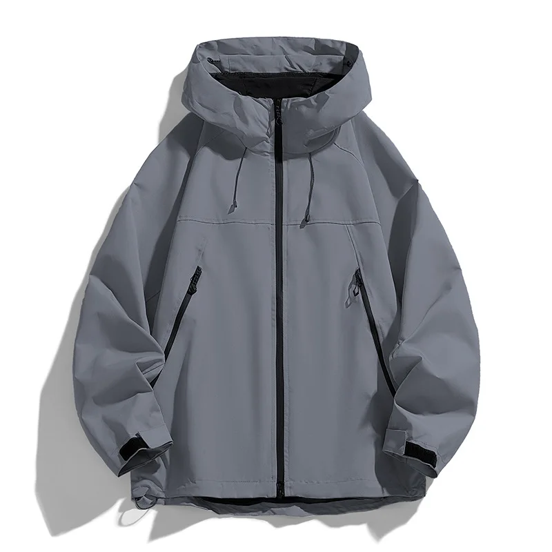 

Contemporary Windbreaker Jacket 2025 Autumn Winter Collection Men Women Waterproof Outdoor Clothing for Modern Lifestyle Coats