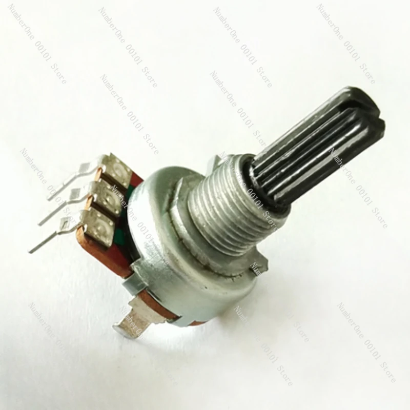 Vertical Vertical JC161 Single-link 3-pin Volume Adjustable Potentiometer 2K 5K 10K 20K 50K 100K