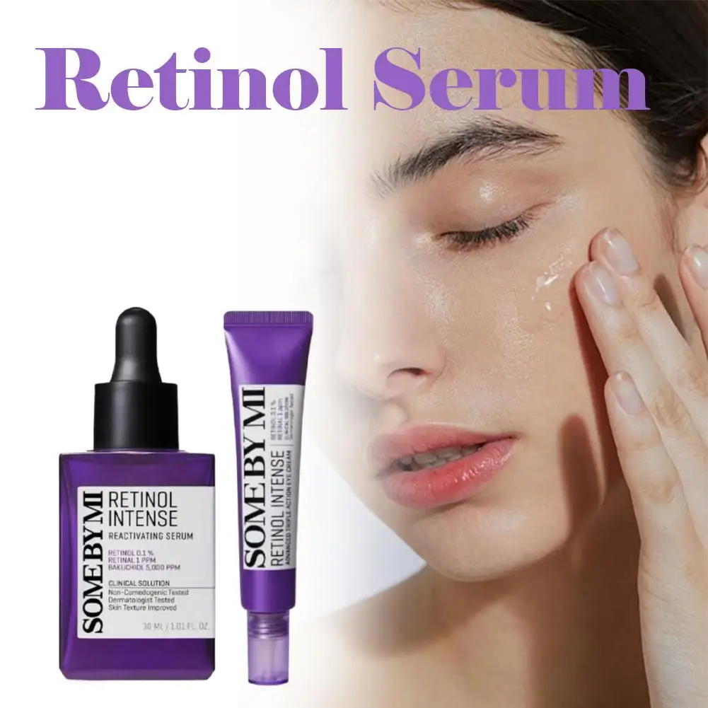 SOMEBYMI Retinol مصل تنشيط قوي كريم عين ثلاثي الوظائف منطقة العين الثابتة مكافحة الشيخوخة ترطيب جوهر مغذي #4