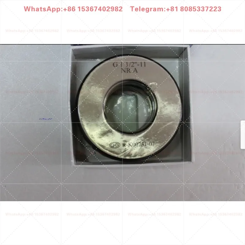 Quan Feng European standard non-sealed pipe thread plug gauge ring gauge G1/8; G1/4; G3/8; G1/2; G3/4 G1
