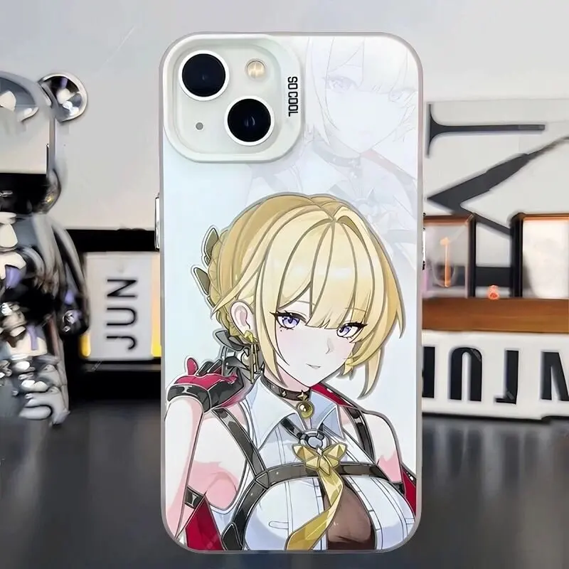 Zenless Zone Zero Yixuan Vivian Evelyn جراب هاتف آيفون 11 12 13 14 15 16 Pro Max Plus 12 13 Mini XR X XS 7 8 Plus 16E IMD