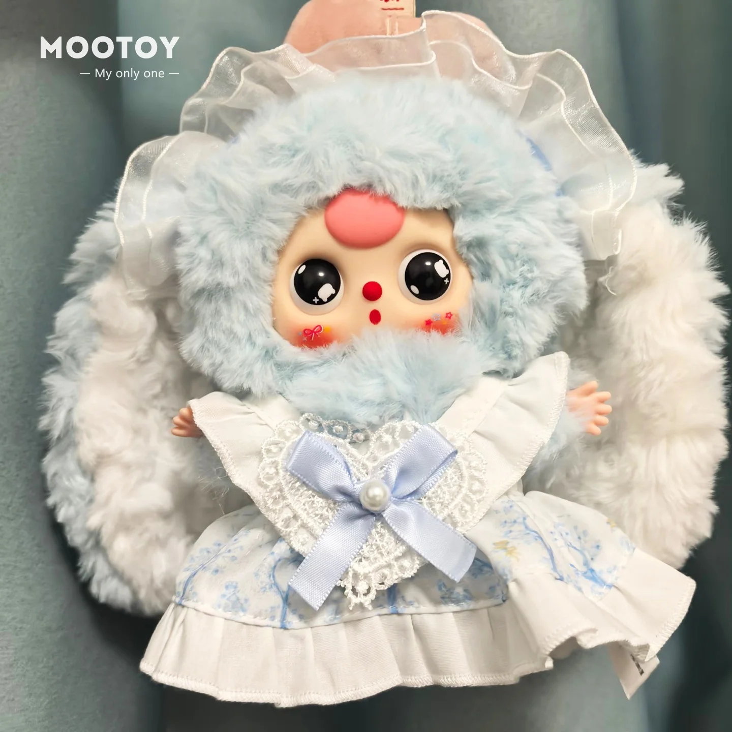 Authentic BabyThree Macaron Rabbit Series Plush Blind Box Pendant : New Arrival Toy, Trendy Collectible, Mystery Gift Blind Box