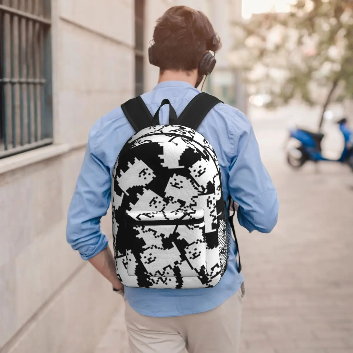 

Undertale Annoying Dog Video Game Cute Backpack Student BookBag Children School Bag Computer Shoulder Bags for Men Women