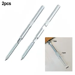 Durable Metal Wall Mount Shelf Bracket  Concealed Floating Shelf Support Pins for Domestic Applications 2pc