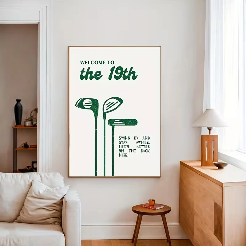 Modern"welcome To The 19th "quotes Wall Art Print Canvas Painting Poster Picture For Living Room And Gaming Room Home Decor