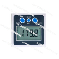 Portable Mini Digital Inclinometer Dual Axis 0-180° Angle Gauge with Magnetic Base & Backlight for Precision Leveling