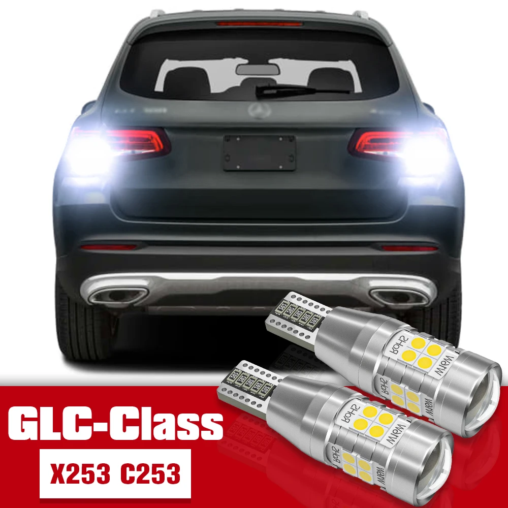 

2pcs LED Accessories Reverse Light Bulb Lamp For Mercedes Benz GLC Class X253 C253 2015 2016 2017 2018 2019