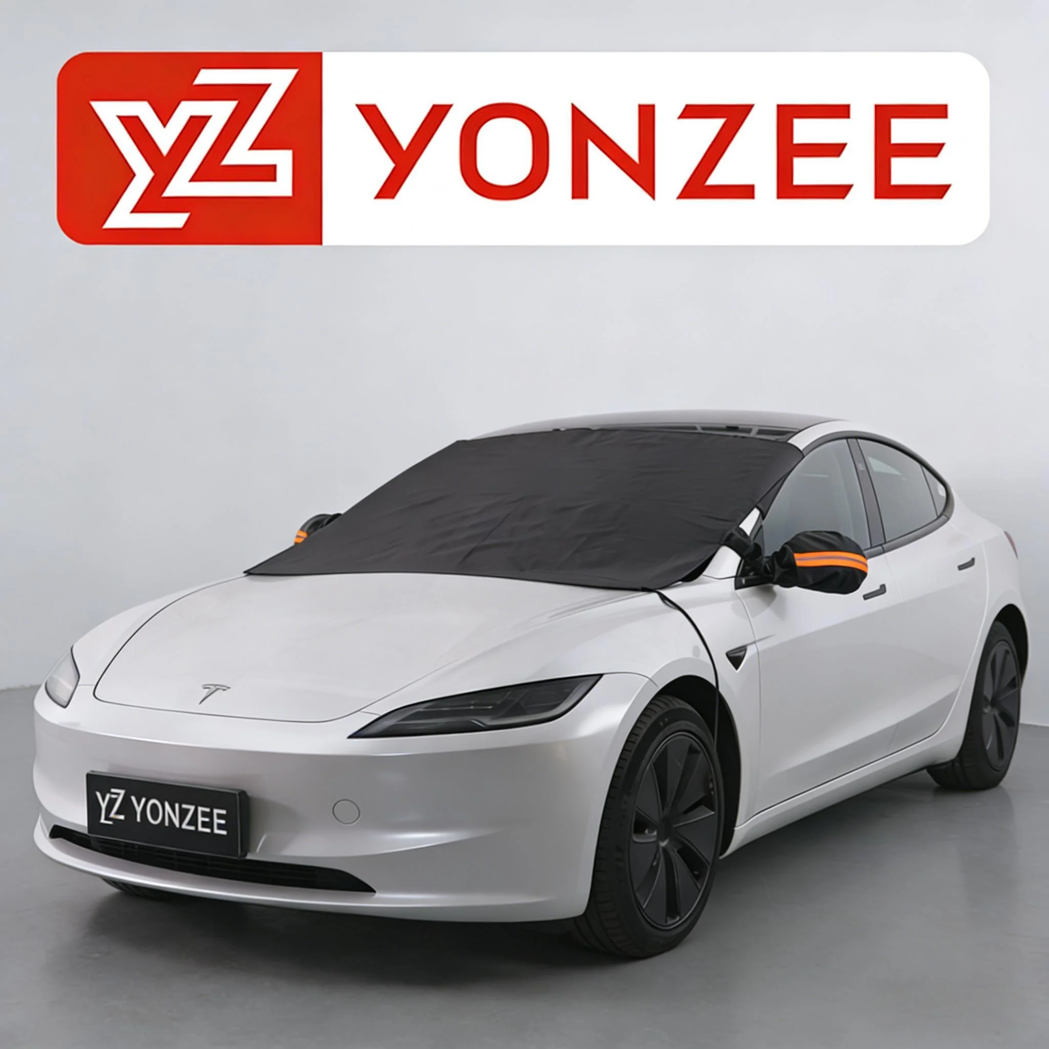 

YZ For Tesla car winter windshield snow cover frost-proof outdoor protection for the front windshield Oxford waterproof Snow Mat
