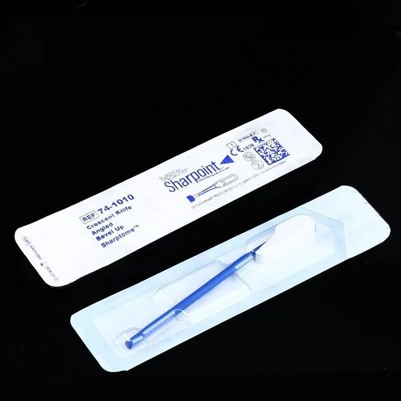 

Disposable Ophthalmic Scalpels, Individually Packaged Puncture Knives Side Cutters Tunnel Knives