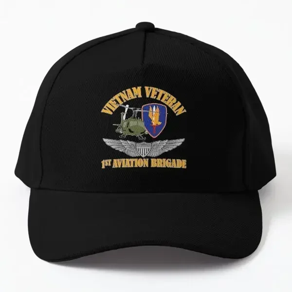 

1St Aviation Uh 1 Gunship Pilot Wings Baseball Cap Hat Printed Spring Casquette Sport Bonnet Outdoor Summer Women Snapback