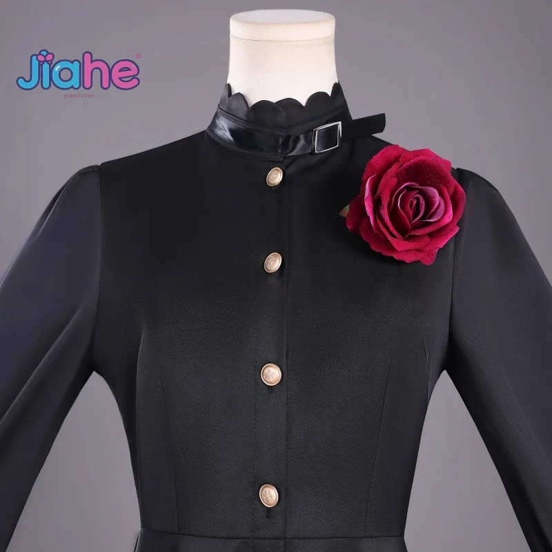 القرمزي القرمزي فان ديميون قد أطلب شيء نهائي واحد؟ أزياء تنكرية للفتيات الجميلات فستان كرنفال الهالوين زي جديد #1