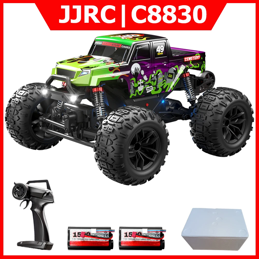 Радиоуправляемая машина JJRC C8830 1:18, 2.4G, полноприводная, внедорожная, с полным пропорциональным управлением, для дрифта и гонок по бездорожью, в подарок детям