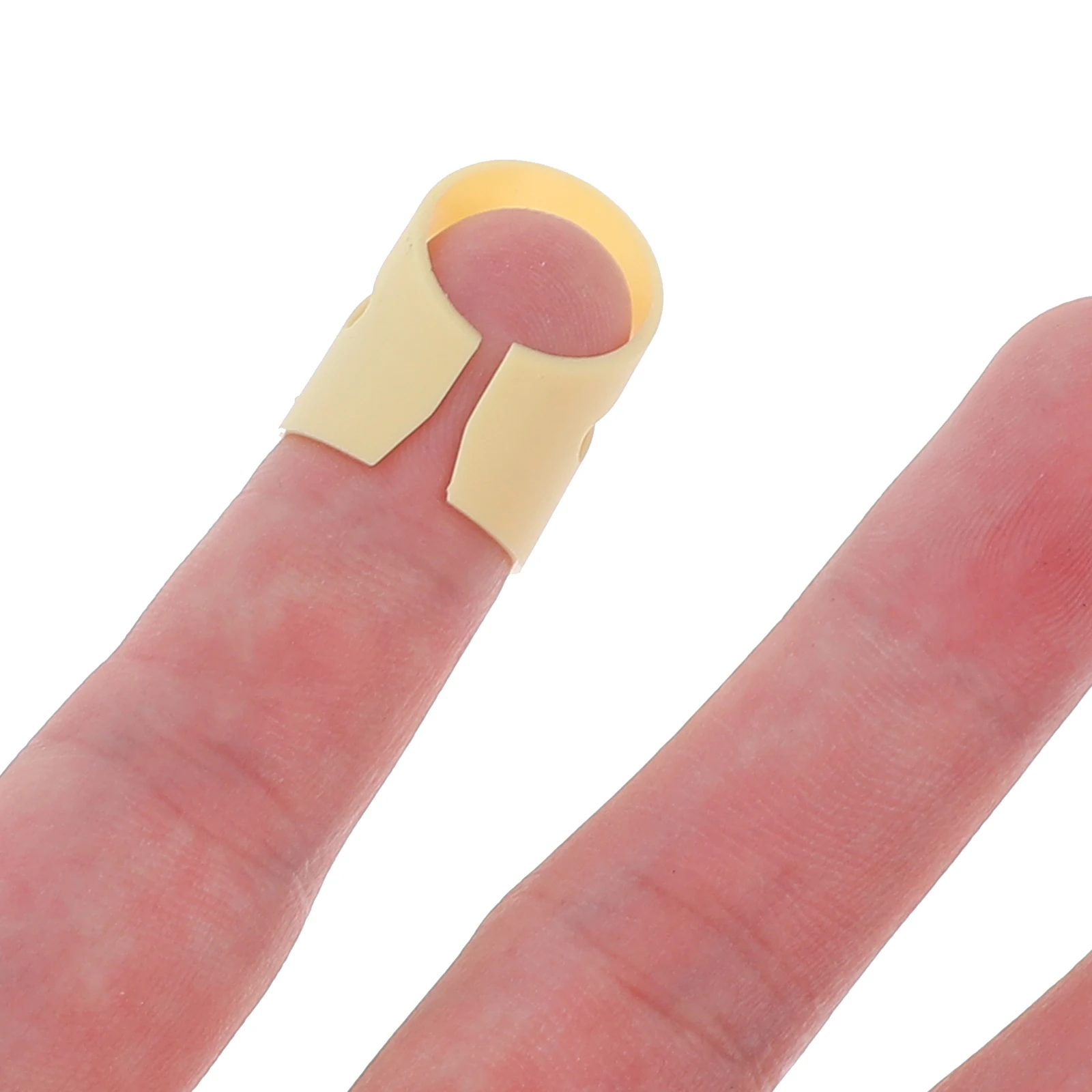 

3pcs Finger Picks Plastic Thumbpicks Diy Guitar Ukulele Bass Finger Protectors Long Lasting For Guitar Bass Mandolin