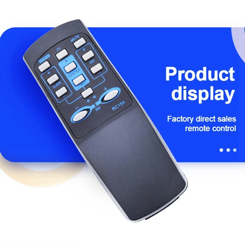 3X Control remoto adecuado para el sistema de altavoces de sonido Edifier R501T04/S5.1M RC15A/RC16 R501T RC16 RC15T