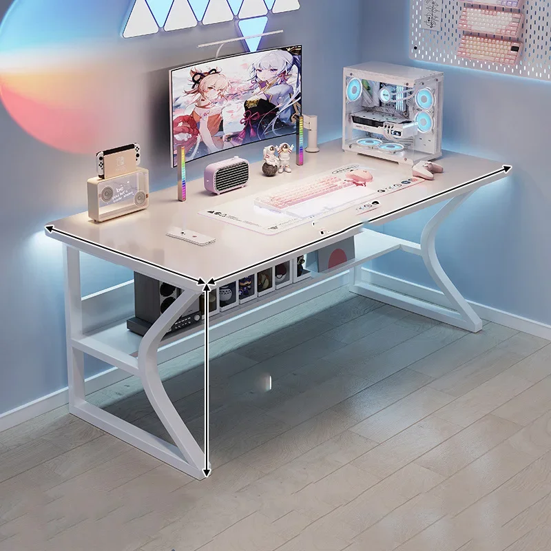 

Student Bedroom Desk Gaming Office Desktops Organizer Computer Desk Portable Studies Bench Escritorio Oficina Office Furniture