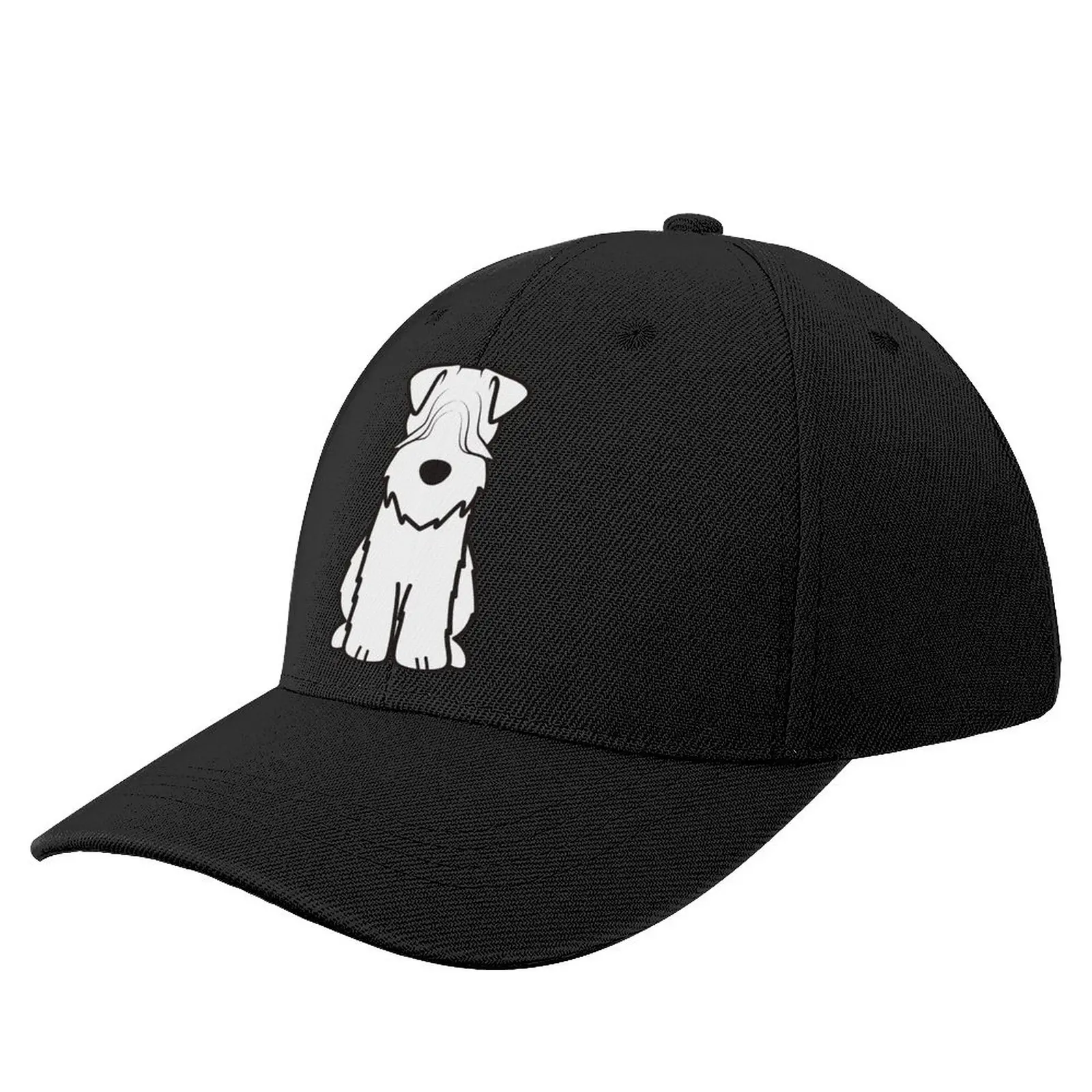 Dog Baseball Cap Soft Coated Wheaten Terrier Bulk Orders Polyester Cool Baseball Hat Kids Running Custom Cap