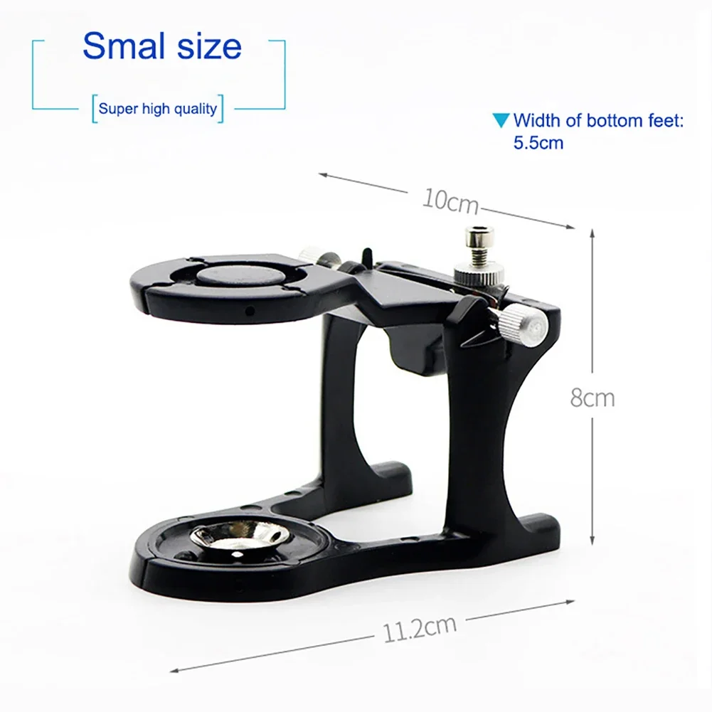 Verstelbare Tandheelkundige Magnetische Prothese Articulator Voor Montage Pre-cast Tandheelkundige Model Simuleren Mandibulaire Beweging Tandarts Apparaat