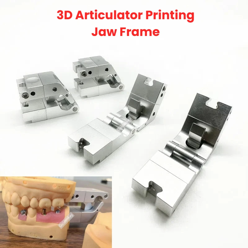 Dental Articulator Full Arch Bite Frame three Shape 3D Printing Digital Opening Articulator for Dental Models Print Model Holder