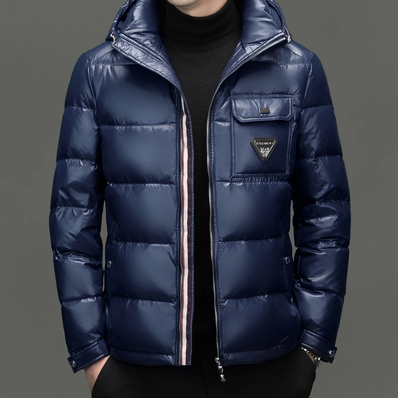 

YEAE Luxury Down Jacket Designer Clothes Men Hooded Padded Duck Down Men's Lightweight Padding Mens Jackets Warm Man Winter Coat