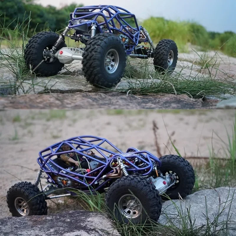 Metal Front Front Diamond Axle Assembly for 1/10 RC Crawler Car AXIAL Wraith F9 TFL Unicorn Full Metal Pipe Frame Climbing Car