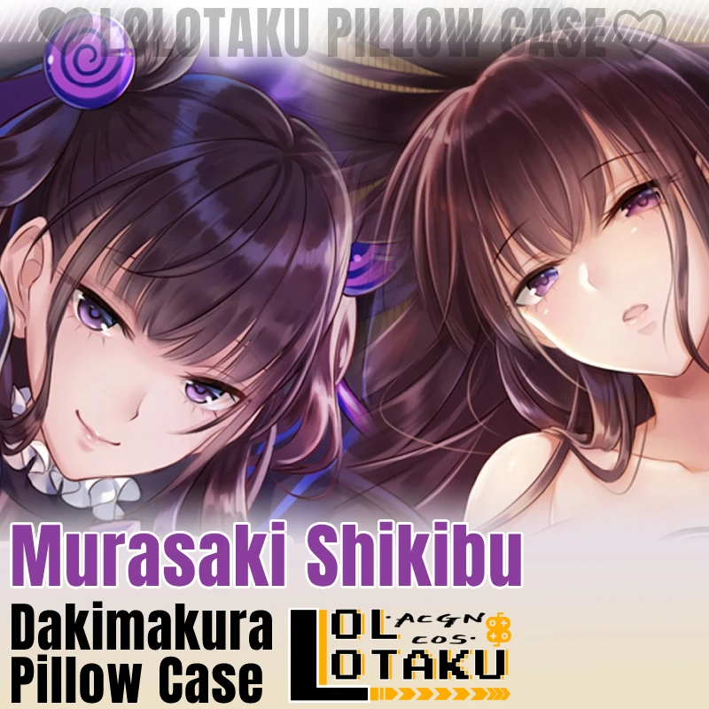 

Murasaki Shikibu Dakimakura Fate Grand Order FGO Sexy Pillowcase Hugging Full Body Pillow Case Cushion Cover Bedding Decor Gift