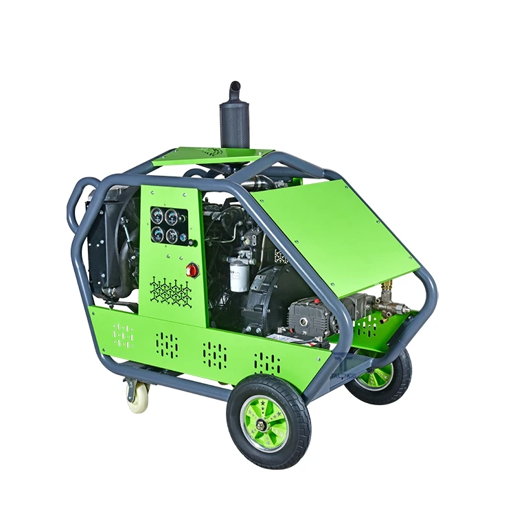 4-цилиндровая машина для очистки слива дизельного трубопровода с турбонаддувом, 11600 фунтов на квадратный дюйм, 800 бар, 18 л/мин