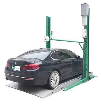 car parking  lifter hydraulic  2 column auto lift 2 cars parking lifts two post lift for home garage storage parking system