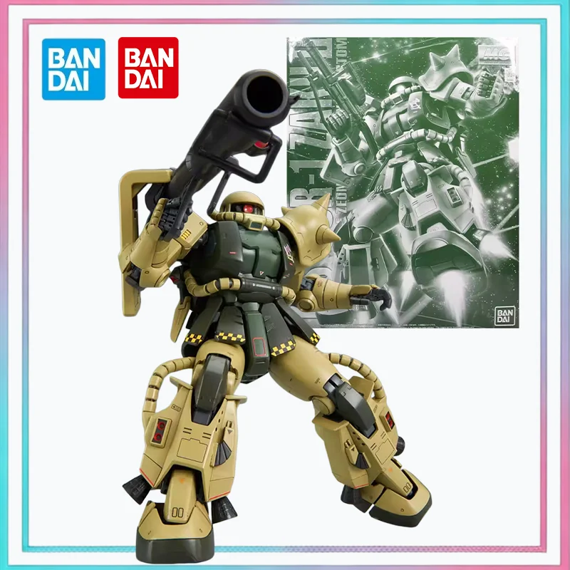 

Bandai MG 1/100 Zaku II Breniss MS-06R-1 Ox Custom One-Shot Killer Action Figure Assembly Model Kit Toy Collection Gift