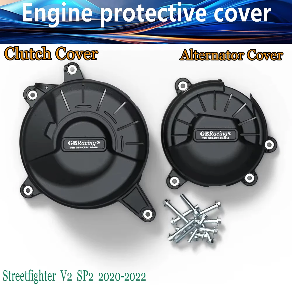 

Motorcycles Accessorie GBRacing Engine Cover Protection for DUCATI Streetfighter V4 V4S 2020-2022