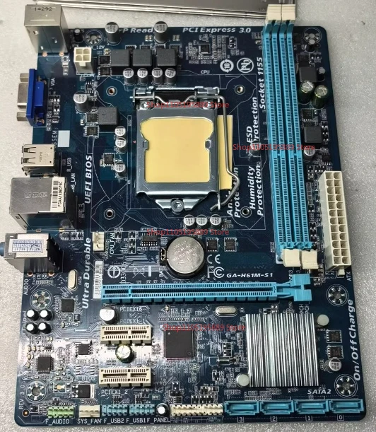 

Для материнской платы Gigabyte H61M-S1, 100% протестировано