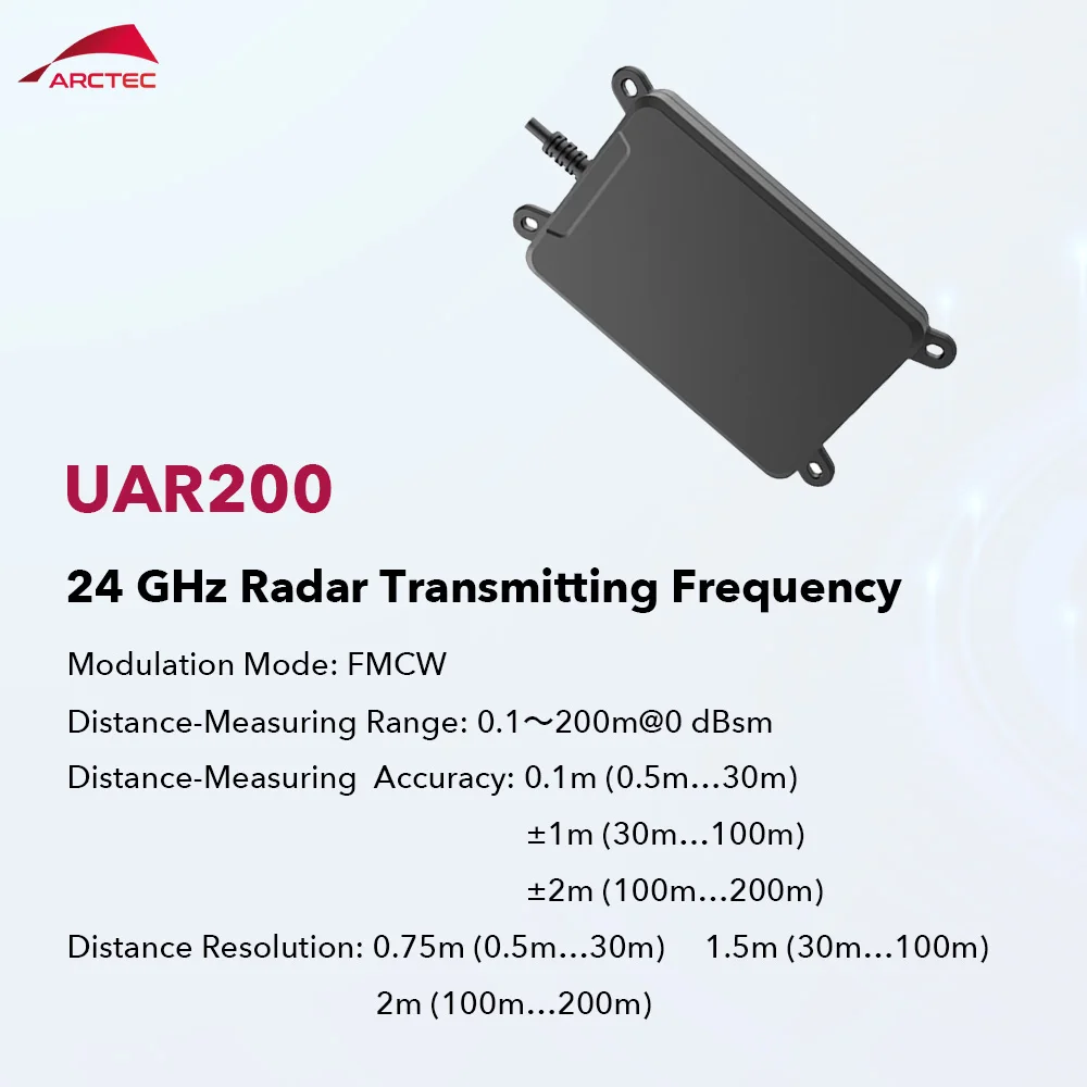 New 24Ghz Millimeter Wave Radar for Collision with 200m