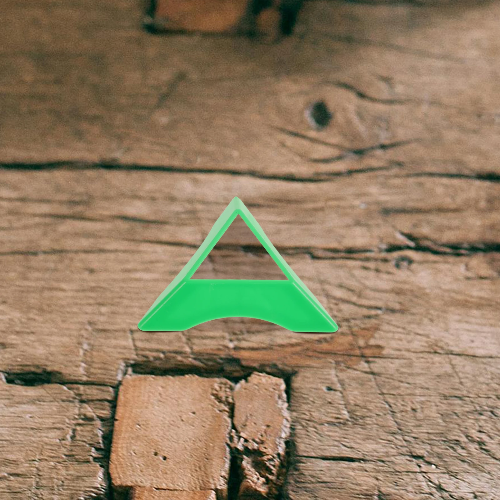 20 stuks driehoekige basis kubus displaystandaard stabiele houder organisator voor bureau puzzelblokjes displayframe 3D puzzelondersteuning