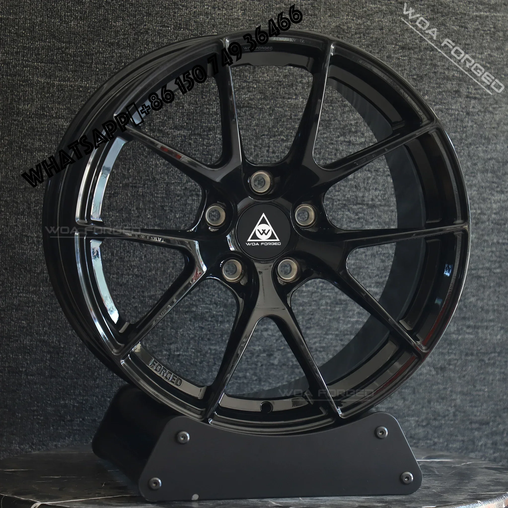 

6061-T6 Luxury Custom 5x114.3 Deep Concave Forged Alloy Wheel VS-5RS bright Black Rim 5x120 5x130 18 19 20 21 22 Inch Wheel Rim